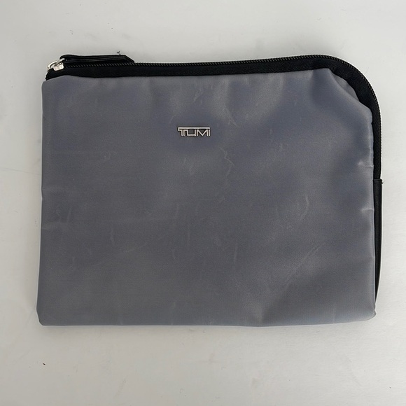 Tumi Handbags - TUMI Nylon Cosmetic Bag Grey